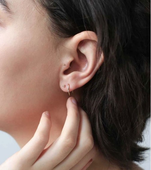 Luna Open Hoop Earring Luna Open Hoop Earring