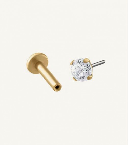 Diamond push pin Earrings Diamond push pin Earrings